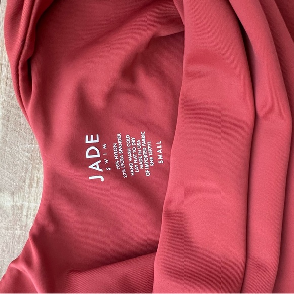 Jade Swim Contour One Piece Swimsuit in Terracotta - Picture 5 of 9